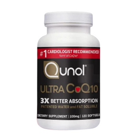 QUNOL ULTRA CoQ10 100mg - 120 SOFTGELS NEW SEALED